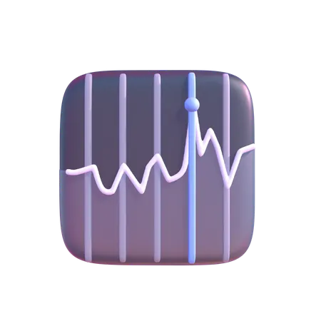 Stocks Market  3D Icon