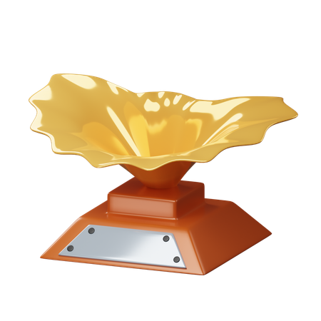 Stoff-Trophäe  3D Icon