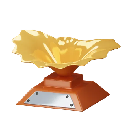 Stoff-Trophäe  3D Icon