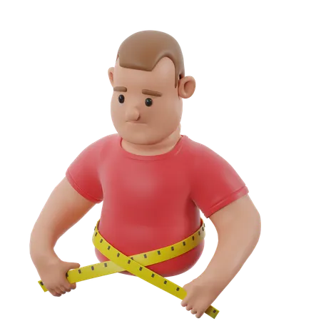 Stoffwechselstörungen und Gewichtszunahme  3D Icon