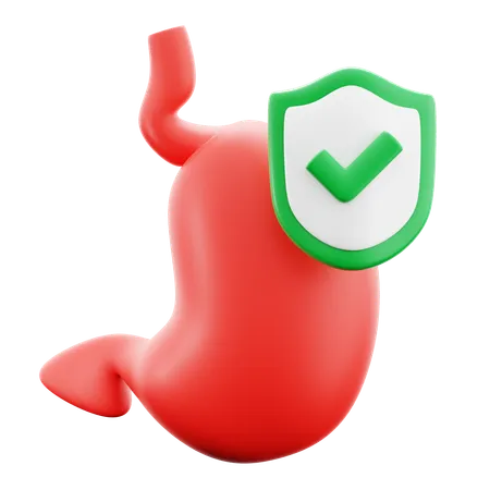 Stomach Body Organ Treatment Care And Health Insurance Medical Hospital 3 D Icon Illustration Render Design 3D Icon