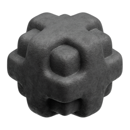 Stone Abstract Shape  3D Icon