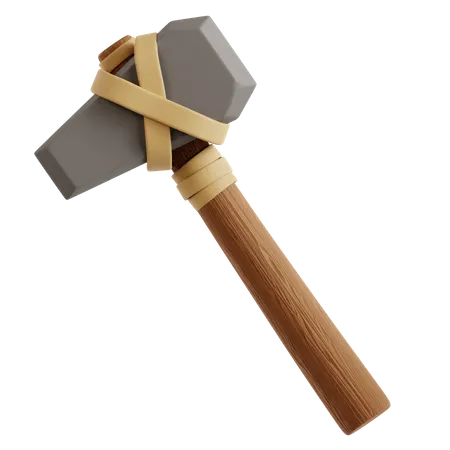 Stone Age Axe  3D Icon