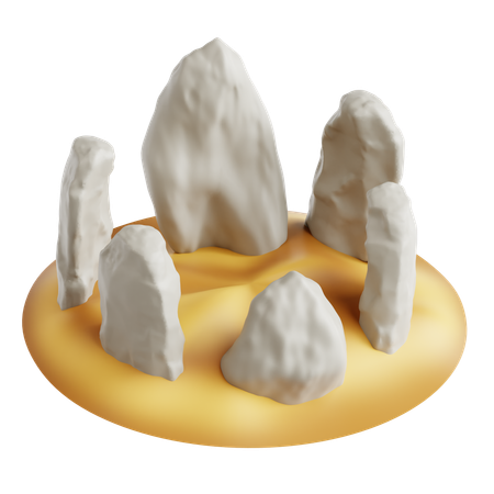 Stone Circle  3D Icon