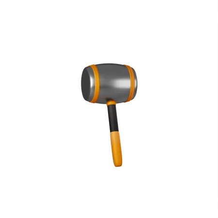 Stone Hammer 3D Icon