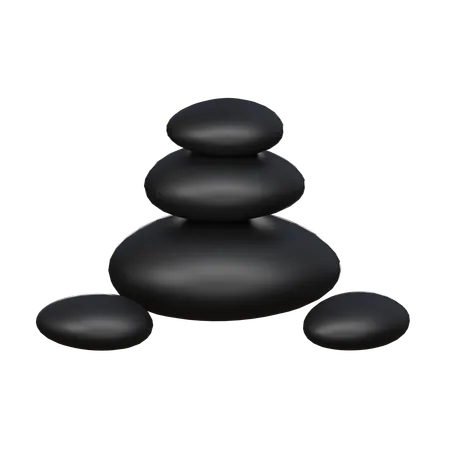 Stone Massage 3 D Icon 3D Icon