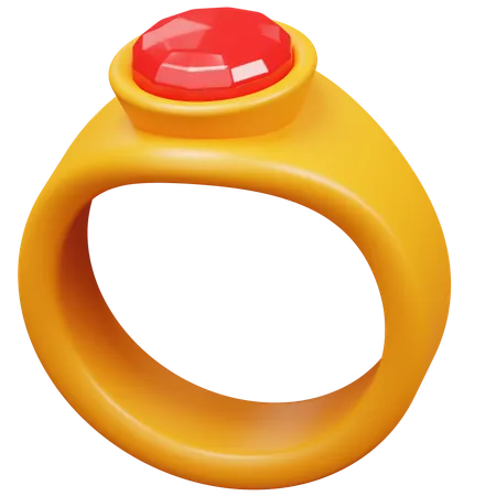Stone Ring  3D Icon