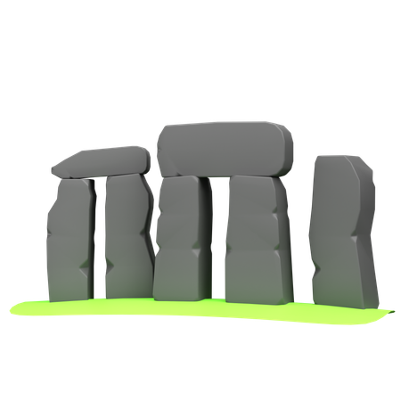 Stonehange  3D Icon