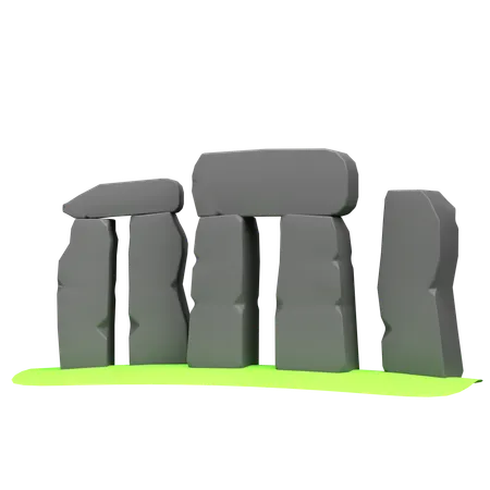 Stonehange  3D Icon