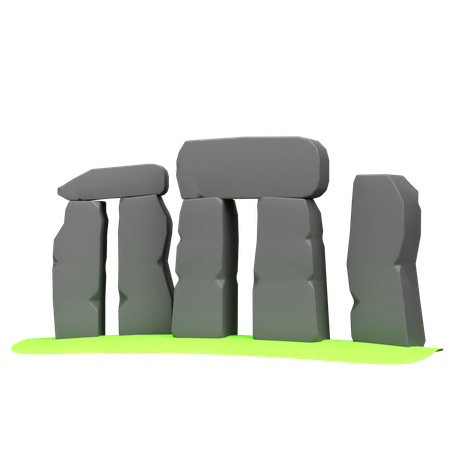 Stonehange  3D Icon