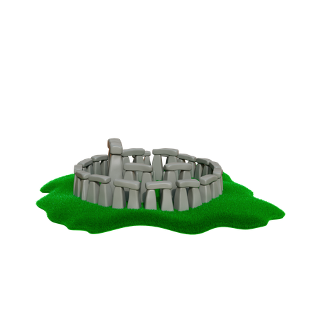 Stonehenge  3D Icon
