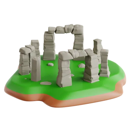 Stonehenge  3D Icon