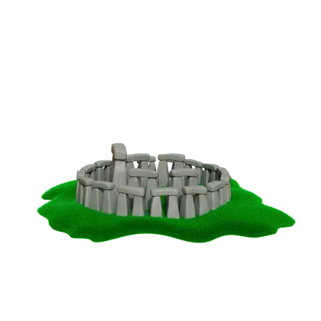 Stonehenge  3D Icon