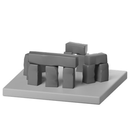 Stonehenge  3D Icon