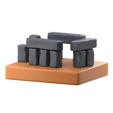 Stonehenge  3D Icon
