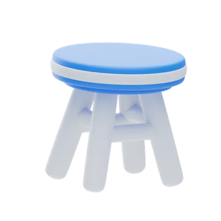 Stool  3D Icon