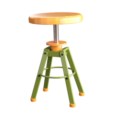 Stool  3D Icon