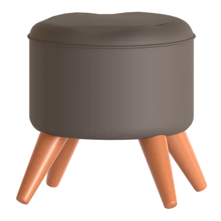 Stool  3D Icon