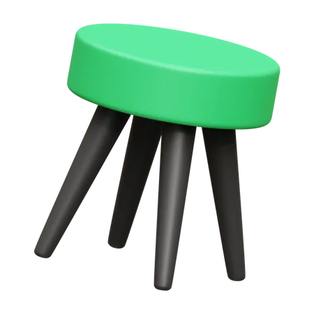 Stool  3D Icon