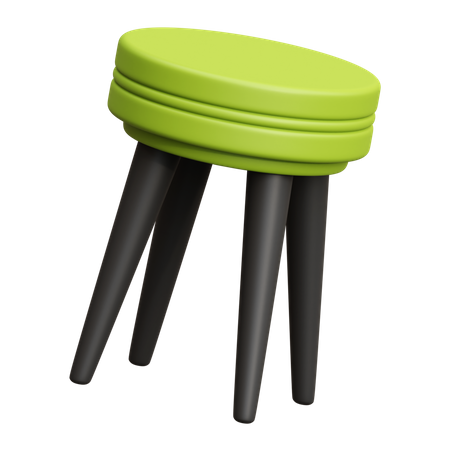 Stool  3D Icon