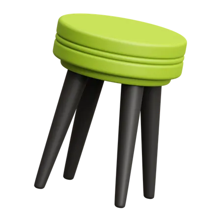 Stool  3D Icon