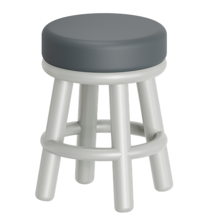 Stool  3D Icon