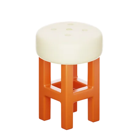 Stool  3D Icon