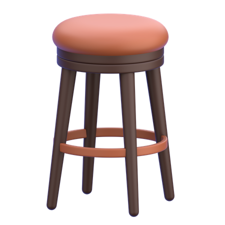 Stool  3D Icon