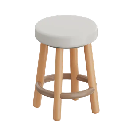 Stool  3D Icon