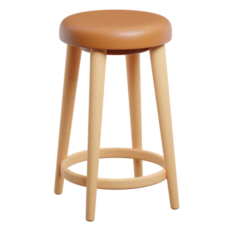 Stool  3D Icon