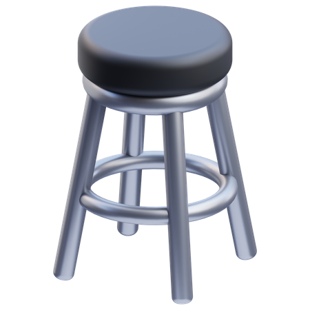 Stool  3D Icon