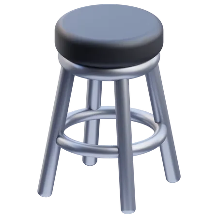 Stool  3D Icon