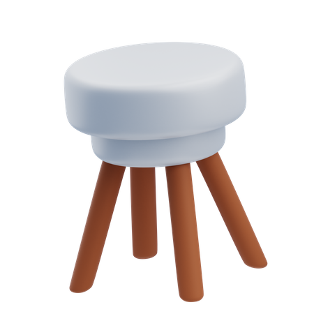 Stool  3D Icon