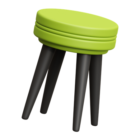 Stool  3D Icon