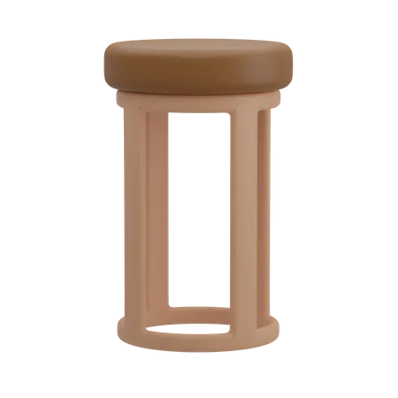 Stool  3D Illustration