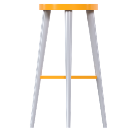 Stool  3D Illustration