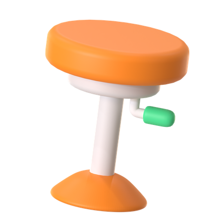 Stool Bar  3D Icon