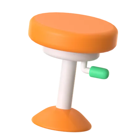 Stool Bar  3D Icon