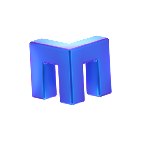 Stool Cube Abstract Shape  3D Icon