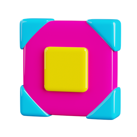 Stop  3D Icon