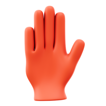 Stop  3D Icon