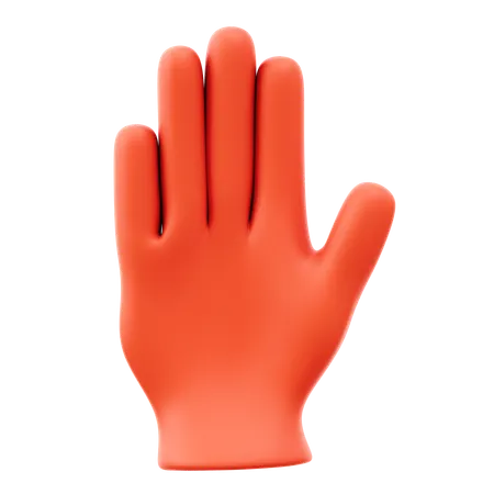 Stop  3D Icon