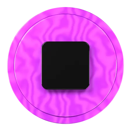 Stop Button  3D Icon