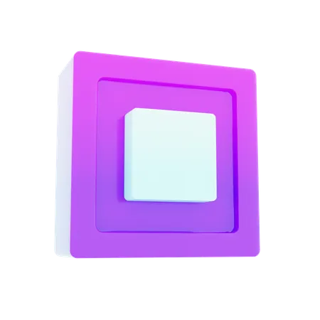 Stop Button  3D Icon