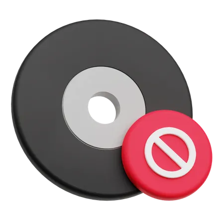 Stop Cd  3D Icon