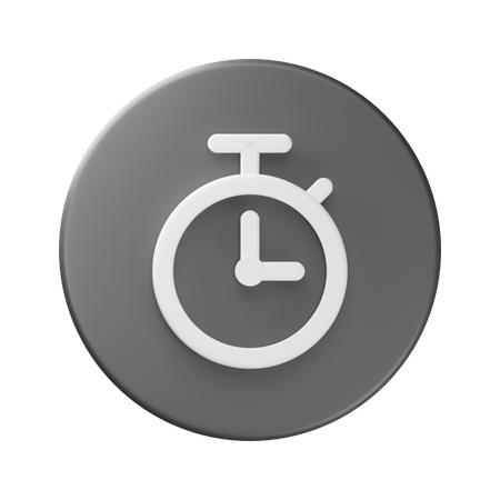 Stop Watch  3D Icon