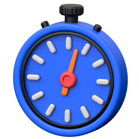 Stop Watch  3D Icon