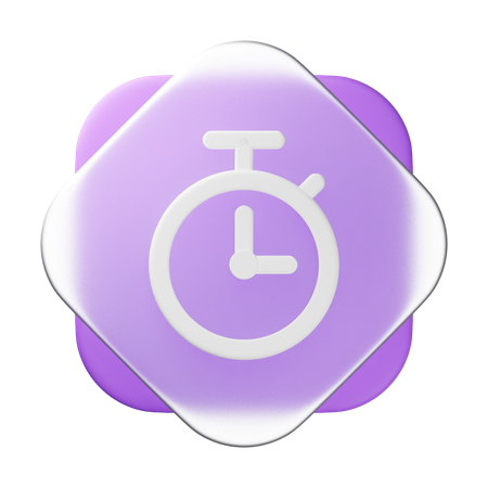 Stop Watch  3D Icon