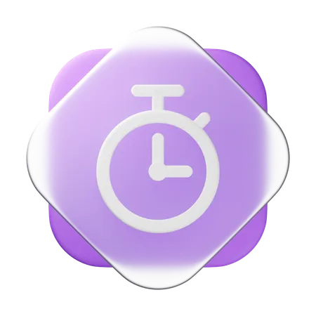 Stop Watch  3D Icon