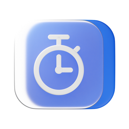 Stop Watch  3D Icon